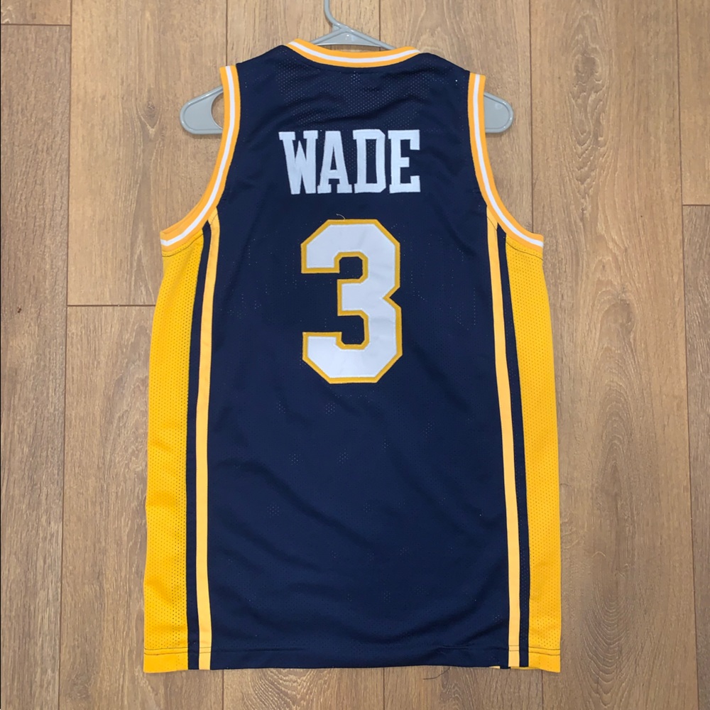 Vintage Dwayne Wade Marquette Basketball Jersey